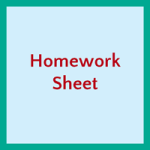 ALNS' Homework Sheet