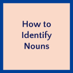 ALNS' How to Identify Nouns