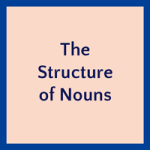 ALNS' The Structure of Nouns